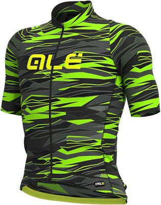 Alé Graphics PRR Rock Jersey - Black-Fluro Green - XS, Black-Fluro Green